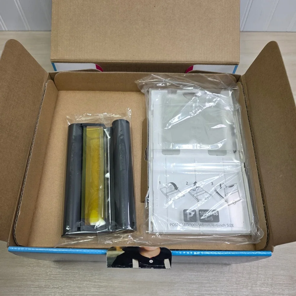 Canon SELPHY CP780 Compact Photo Printer Silver Portable 4x6 NEW Open Box
